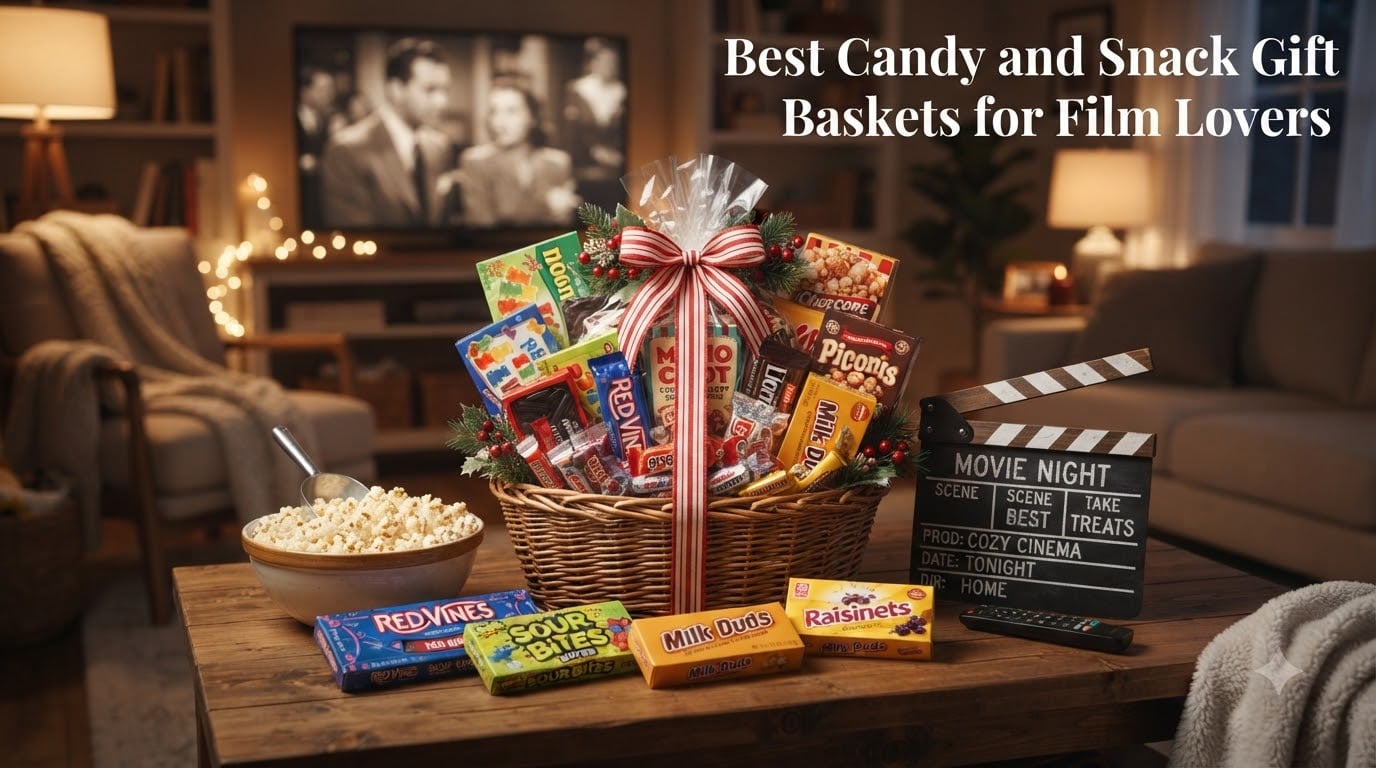 Best Candy and Snack Gift Baskets for Film Lovers
