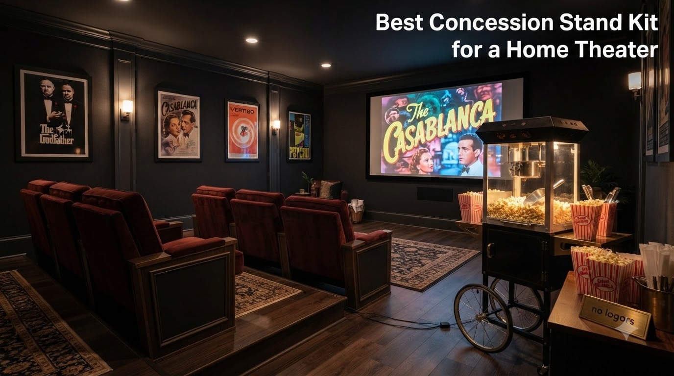 Best Concession Stand Kit for a Home Theater