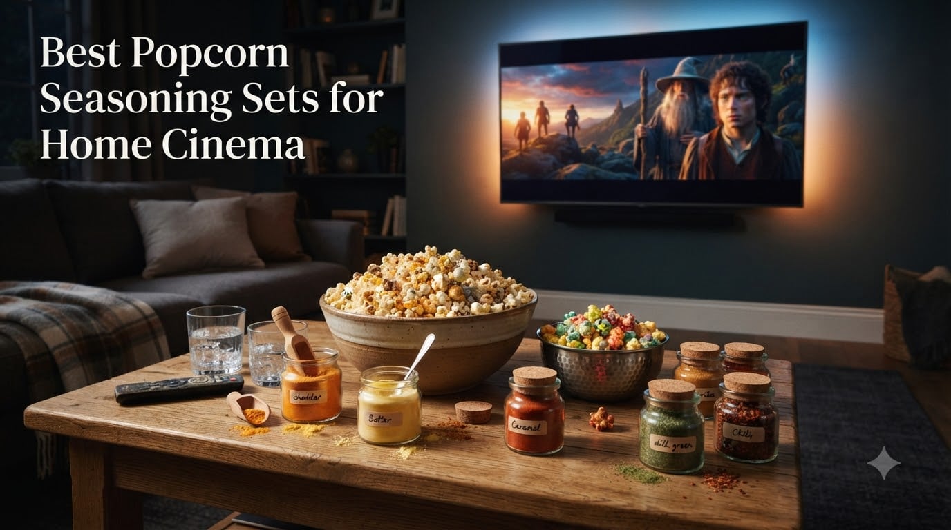 Best Popcorn Seasoning Sets for Home Cinema