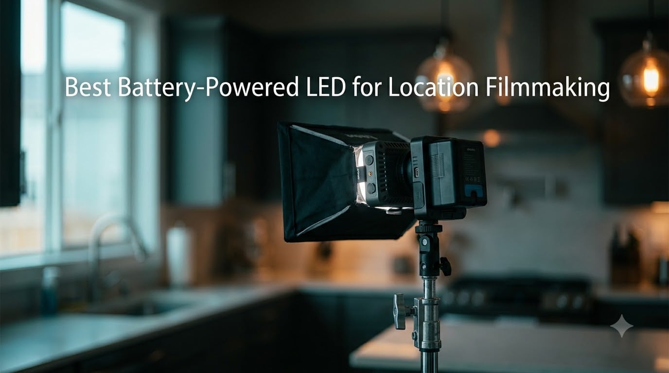 Best Battery-Powered LED for Location Filmmaking