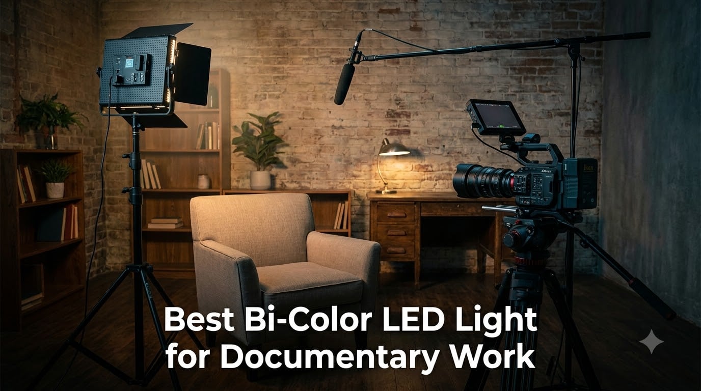 Best Bi-Color LED Light for Documentary Work