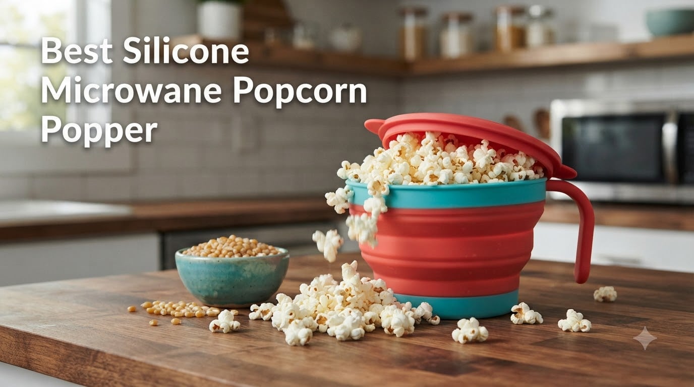 Best Silicone Microwave Popcorn Popper