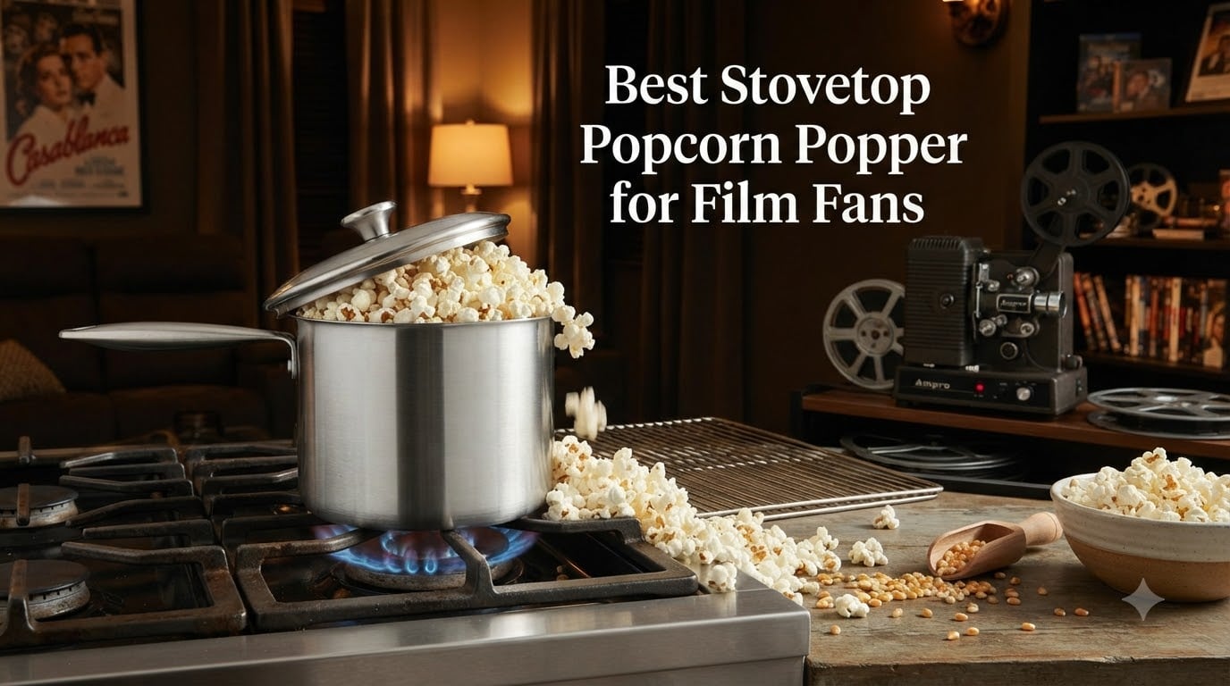 Best Stovetop Popcorn Popper for Film Fans