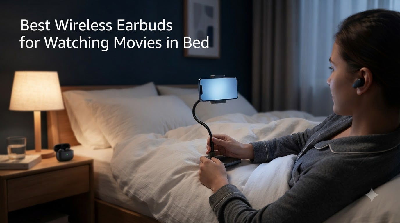 Best Wireless Earbuds for Watching Movies in Bed