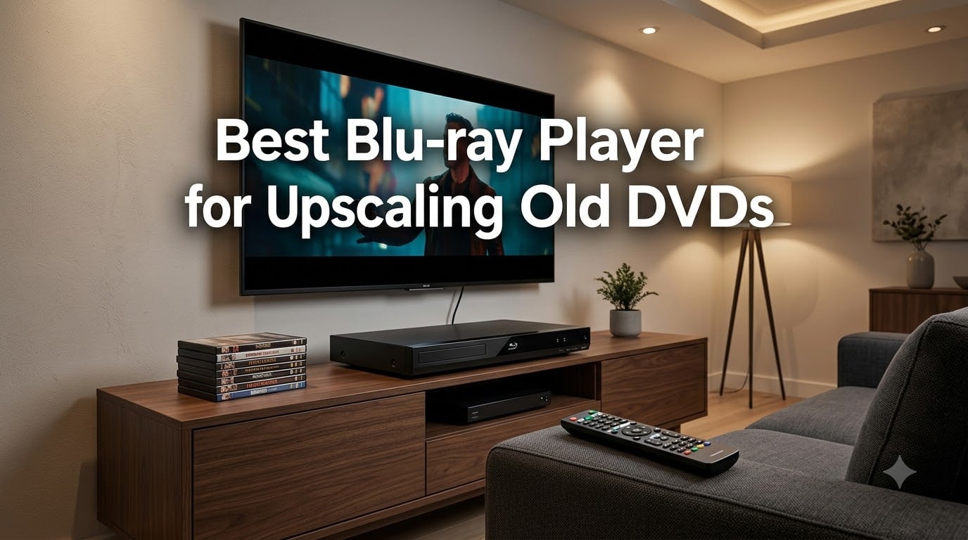 Best Blu-ray Player for Upscaling Old DVDs