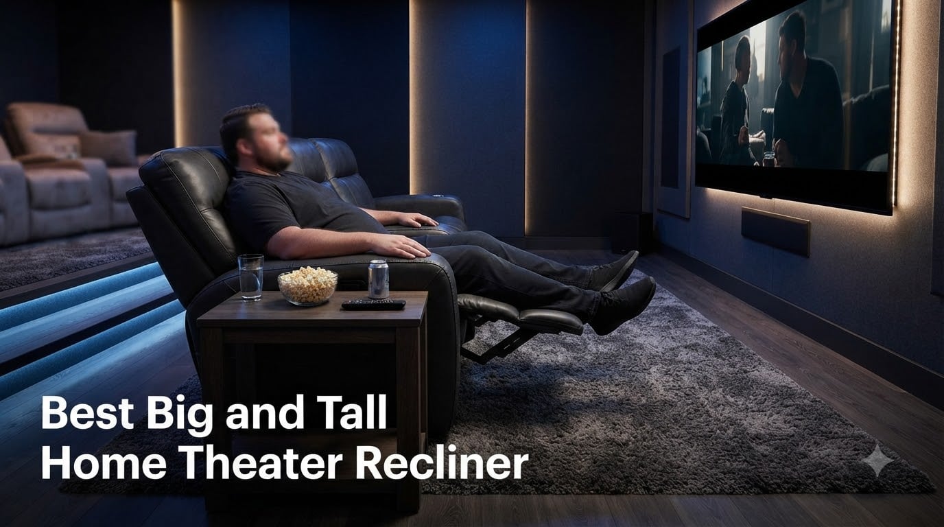Best Big and Tall Home Theater Recliner