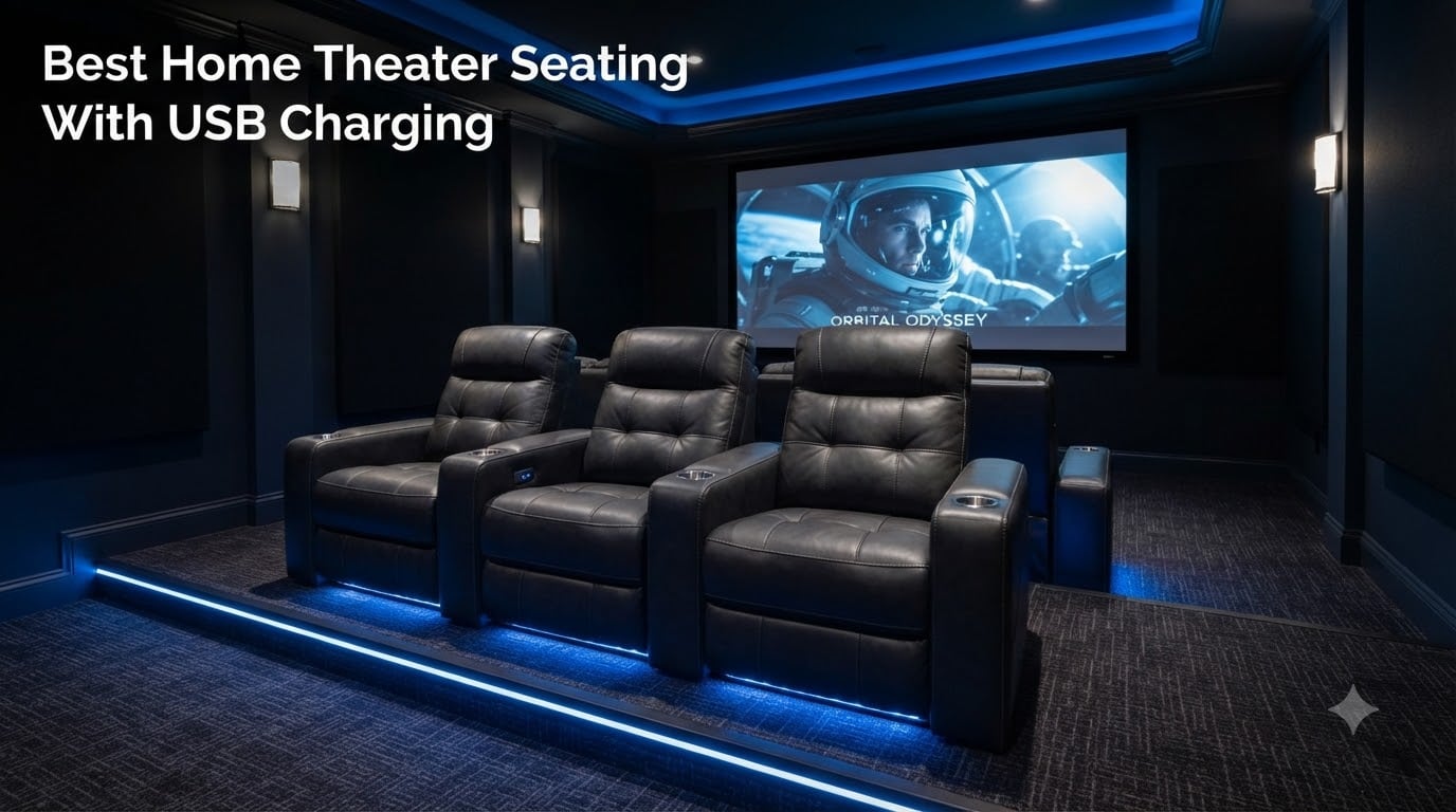 Best Home Theater Seating With USB Charging