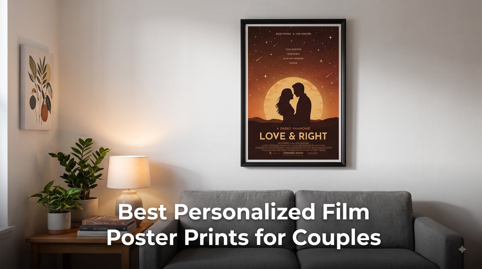 Best Personalized Film Poster Prints for Couples