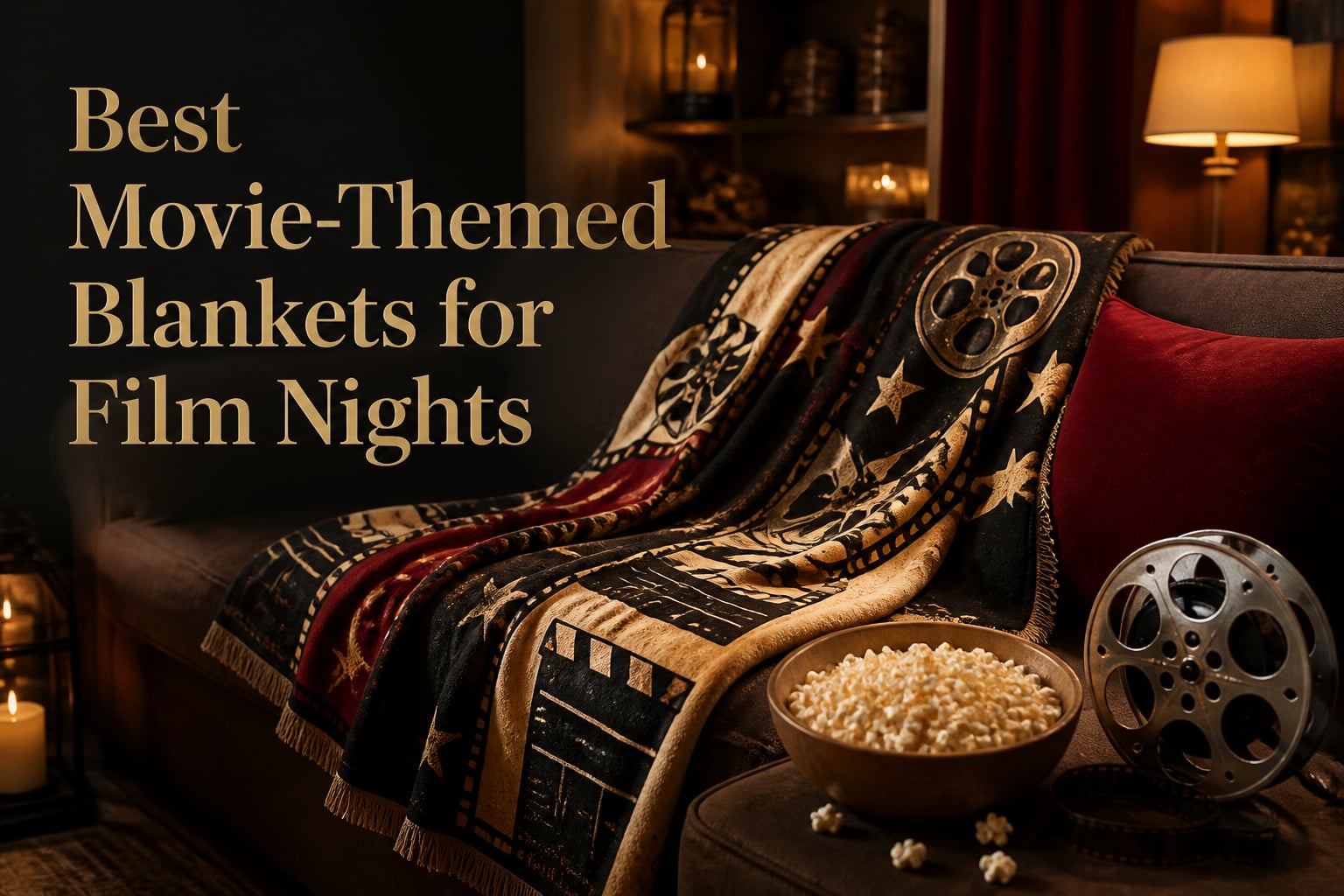 Best Movie-Themed Blankets for Film Nights
