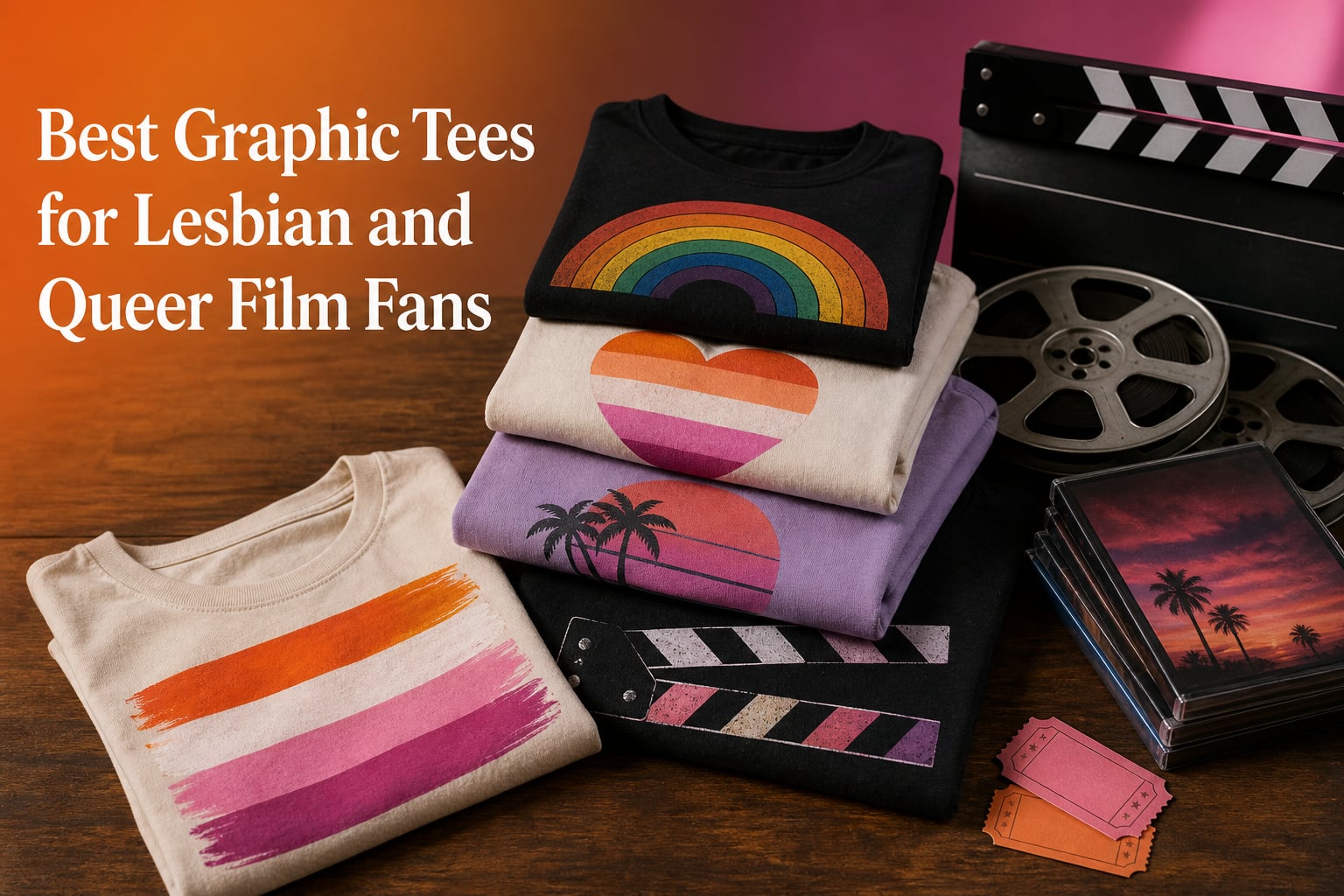Best Graphic Tees for Lesbian and Queer Film Fans
