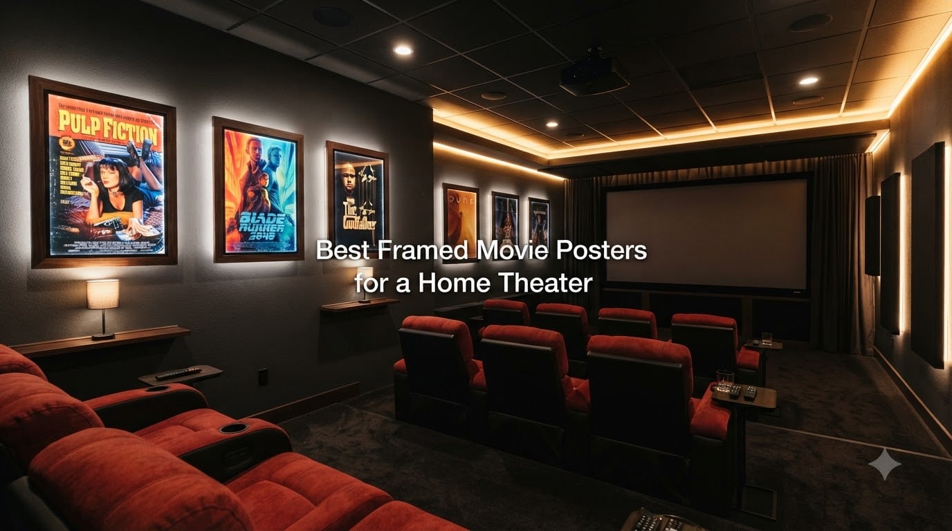 Best Framed Movie Posters for a Home Theater