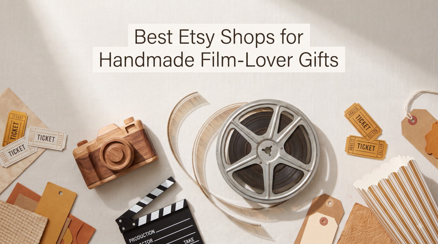 Best Etsy Shops for Handmade Film-Lover Gifts