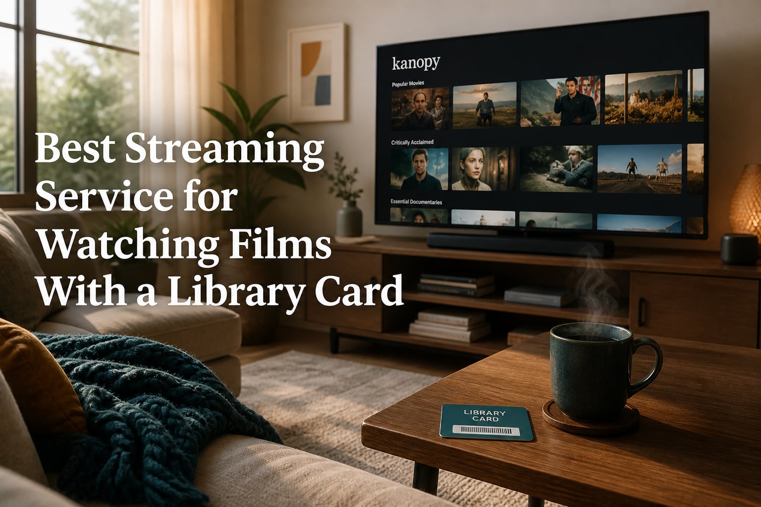 Best Streaming Service for Watching Films With a Library Card
