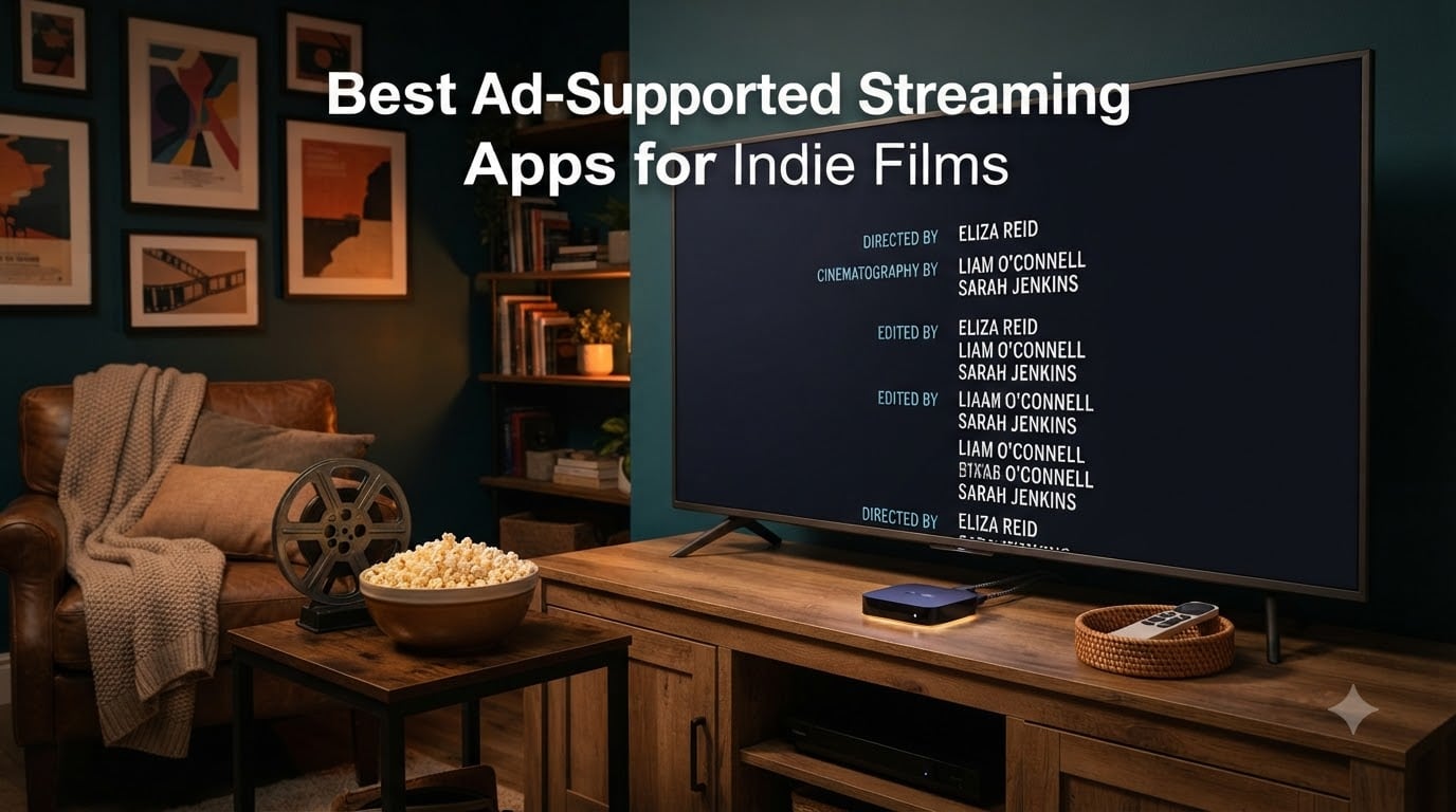 Best Ad-Supported Streaming Apps for Indie Films