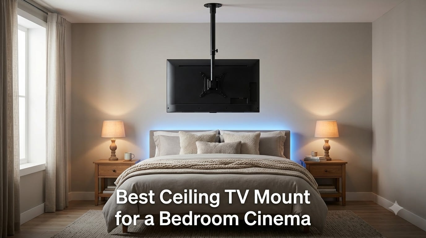 Best Ceiling TV Mount for a Bedroom Cinema