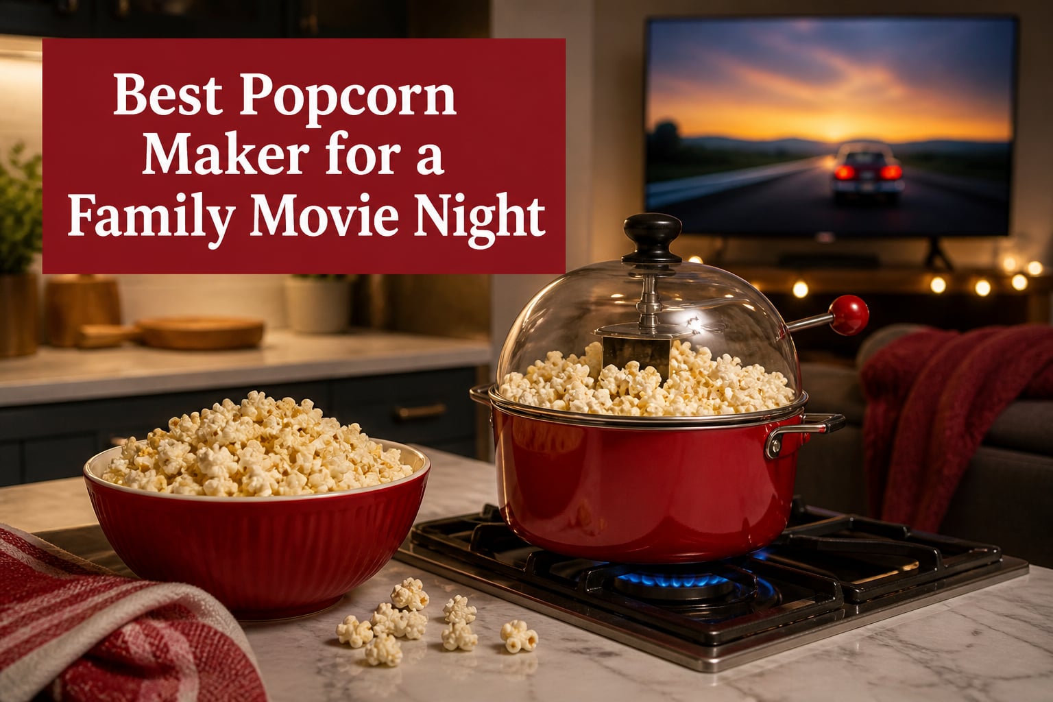 Best Popcorn Maker for a Family Movie Night