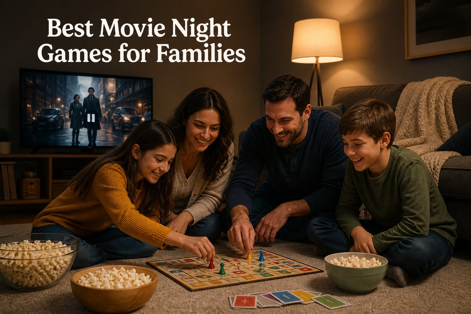 Best Movie Night Games for Families