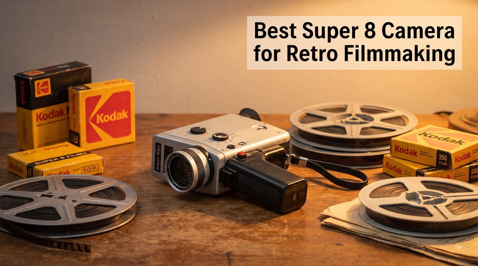 Best Super 8 Camera for Retro Filmmaking