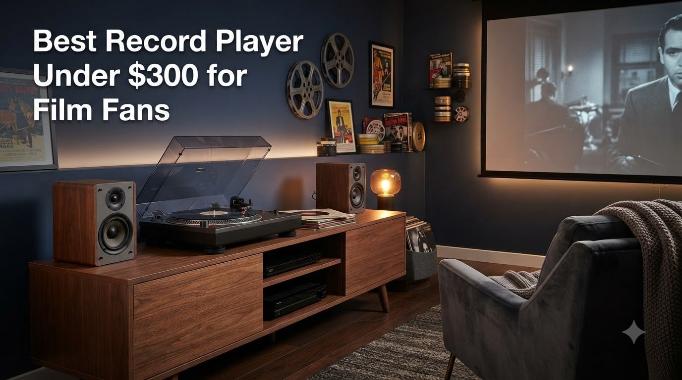 Best Record Player Under $300 for Film Fans
