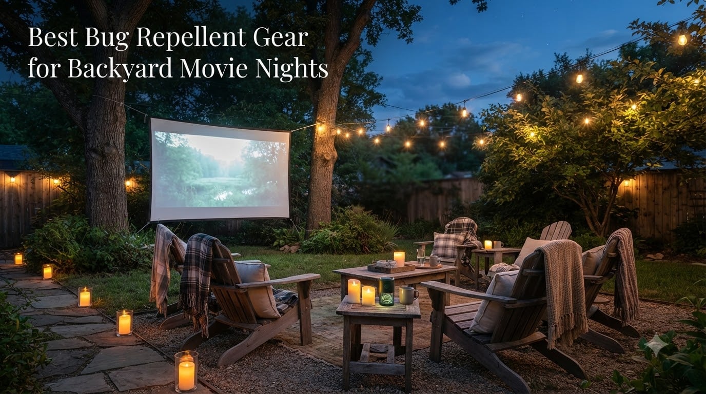 Best Bug Repellent Gear for Backyard Movie Nights
