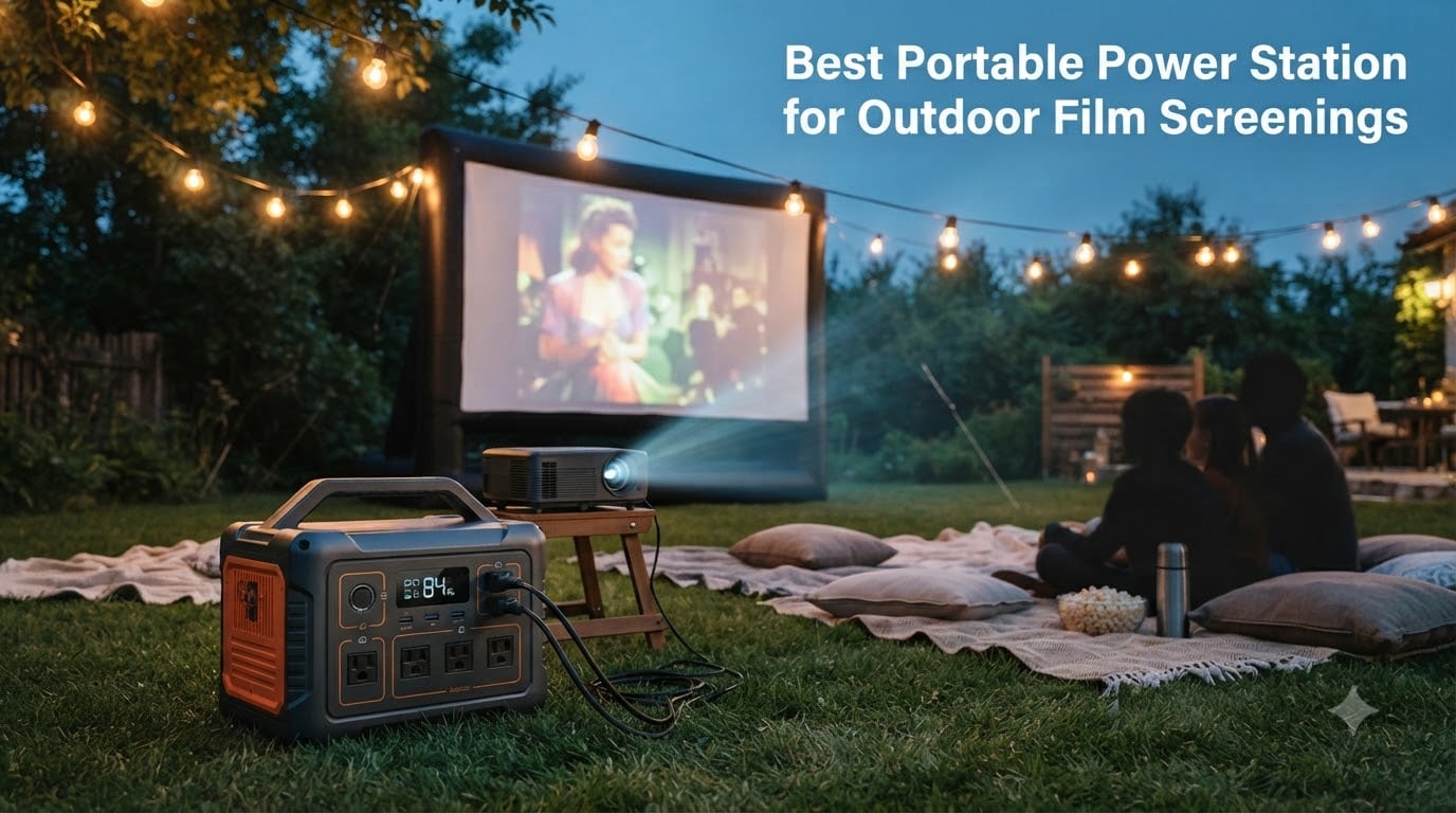 Best Portable Power Station for Outdoor Film Screenings
