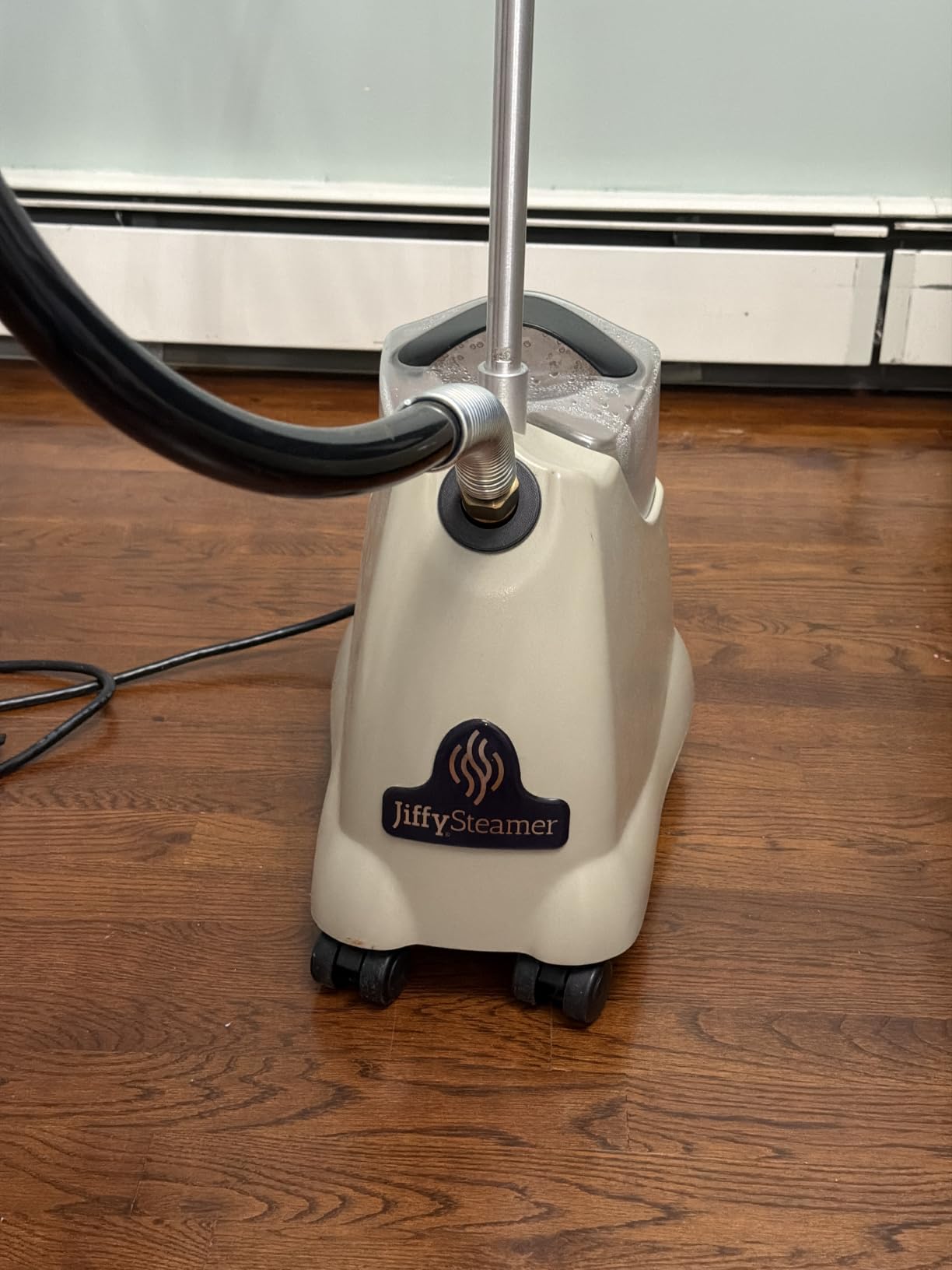 Jiffy Steamer J-2000 Jiffy Garment Steamer with Plastic Steam Head, 120 Volt, Beige customer photo 2