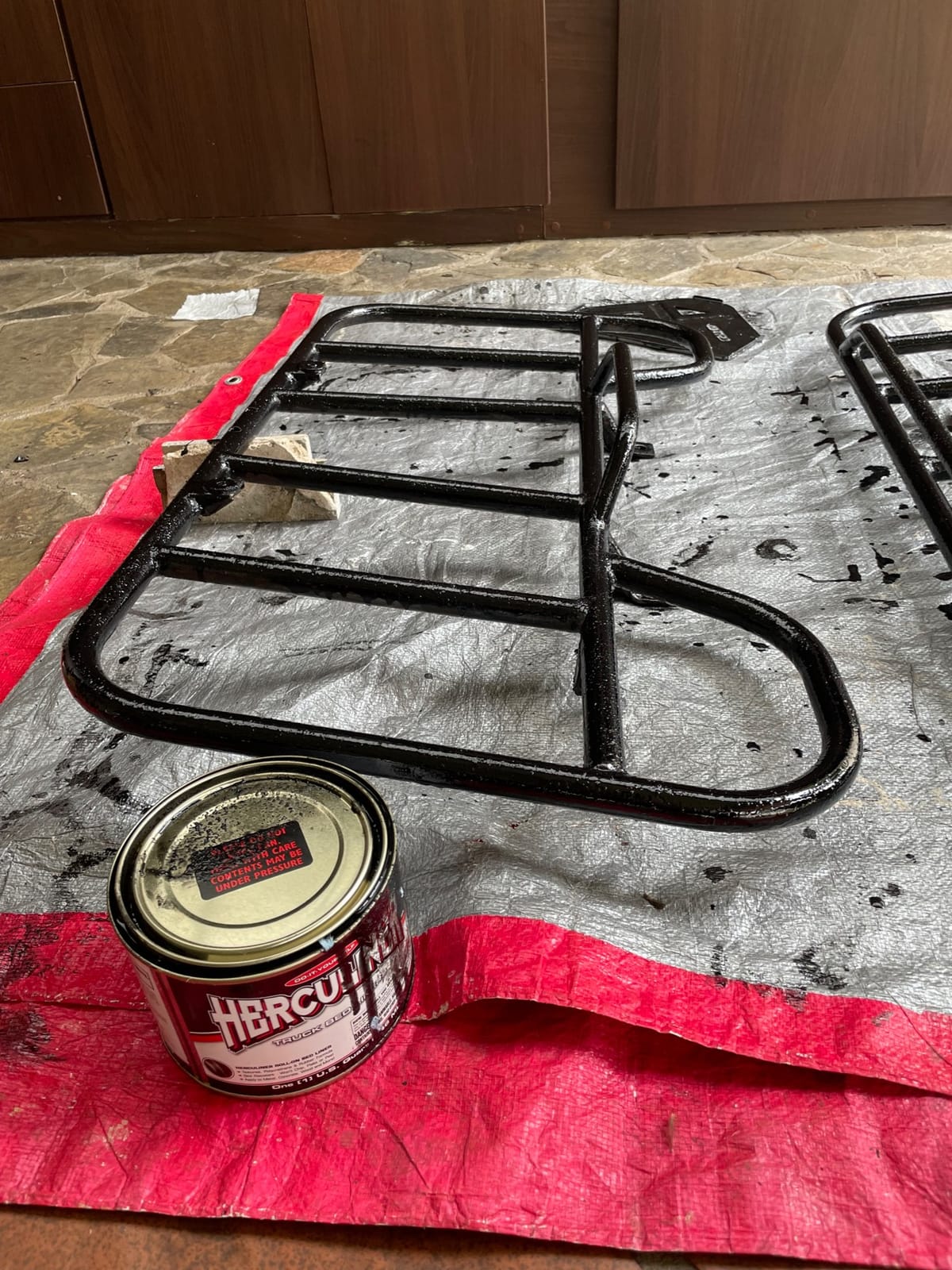 J-B Weld HERCULINER Truck Bed Liner, Black, 1 Quart customer photo 2