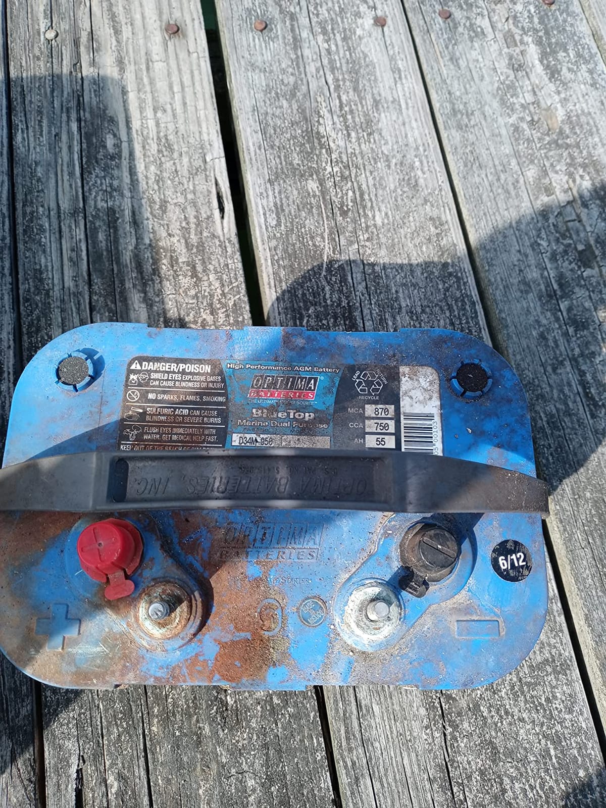 OPTIMA® Batteries High Performance 34M BLUETOP® Sealed AGM Starting Battery customer photo 1