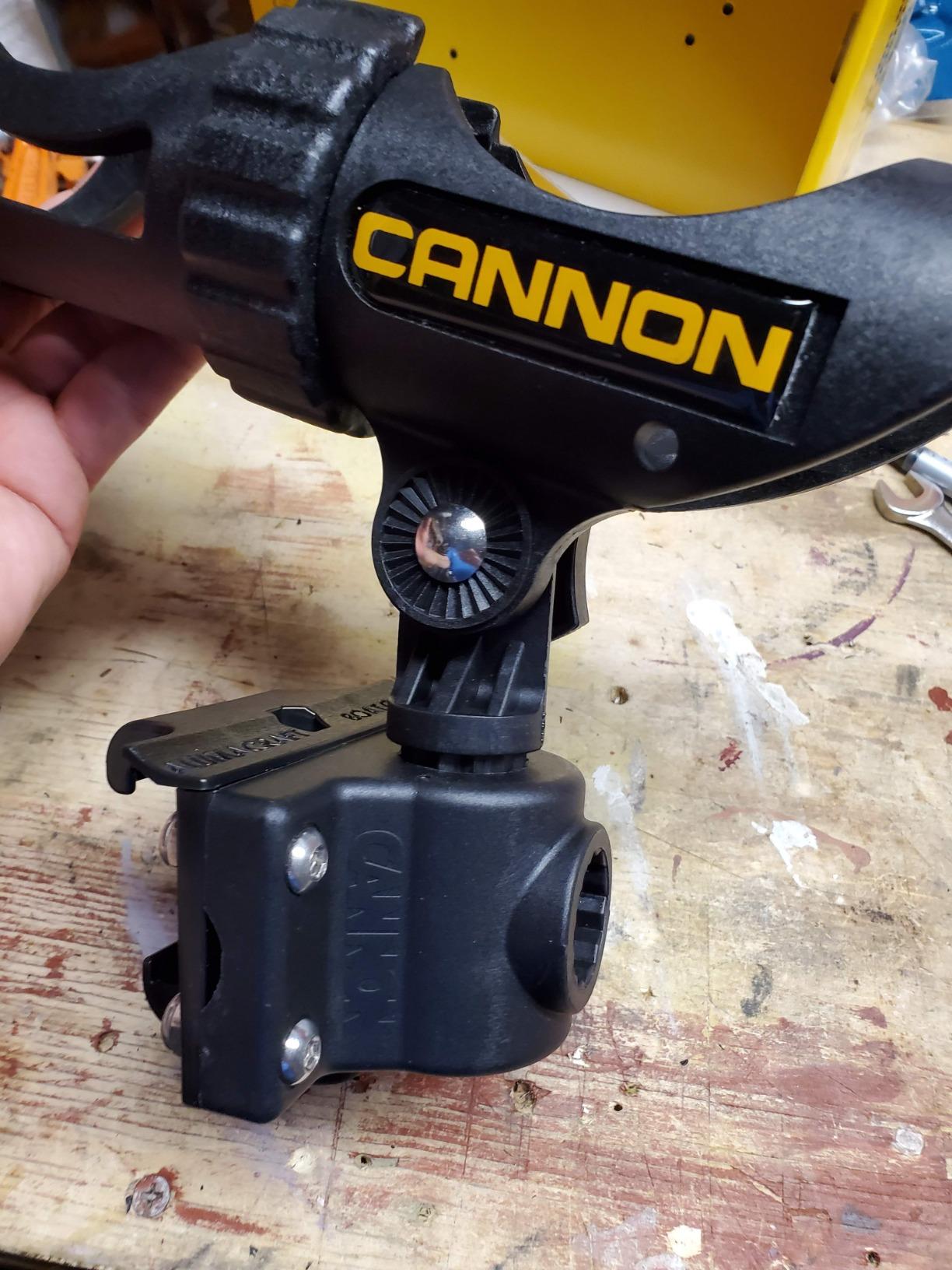 Cannon Three-Position Adjustable Rod Holder for Boat Trolling and Downriggers customer photo 1