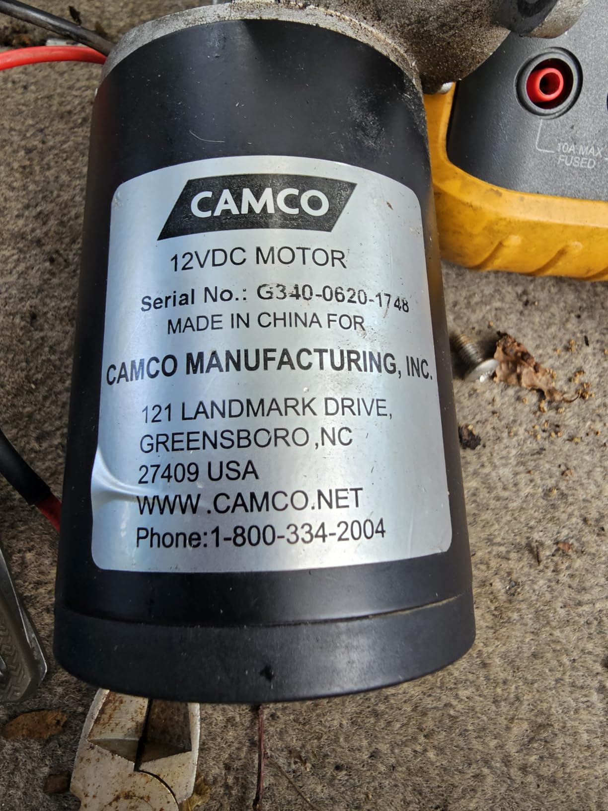 Camco TRAC Outdoors Pontoon 35-G3 Electric Boat Anchor Winch - Easy-to Operate & Features a High-Efficiency, 12-Volt DC, All Steel Gear Motor & 100-feet Pre-Wound Double-Braid Anchor Rope (69003) customer photo 2