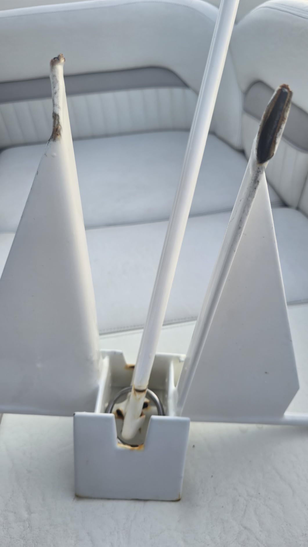 Seachoice Utility Anchor with Slip Ring Shank – Hot-Dipped Galvanized Steel or PVC Coated – Multiple Sizes customer photo 2