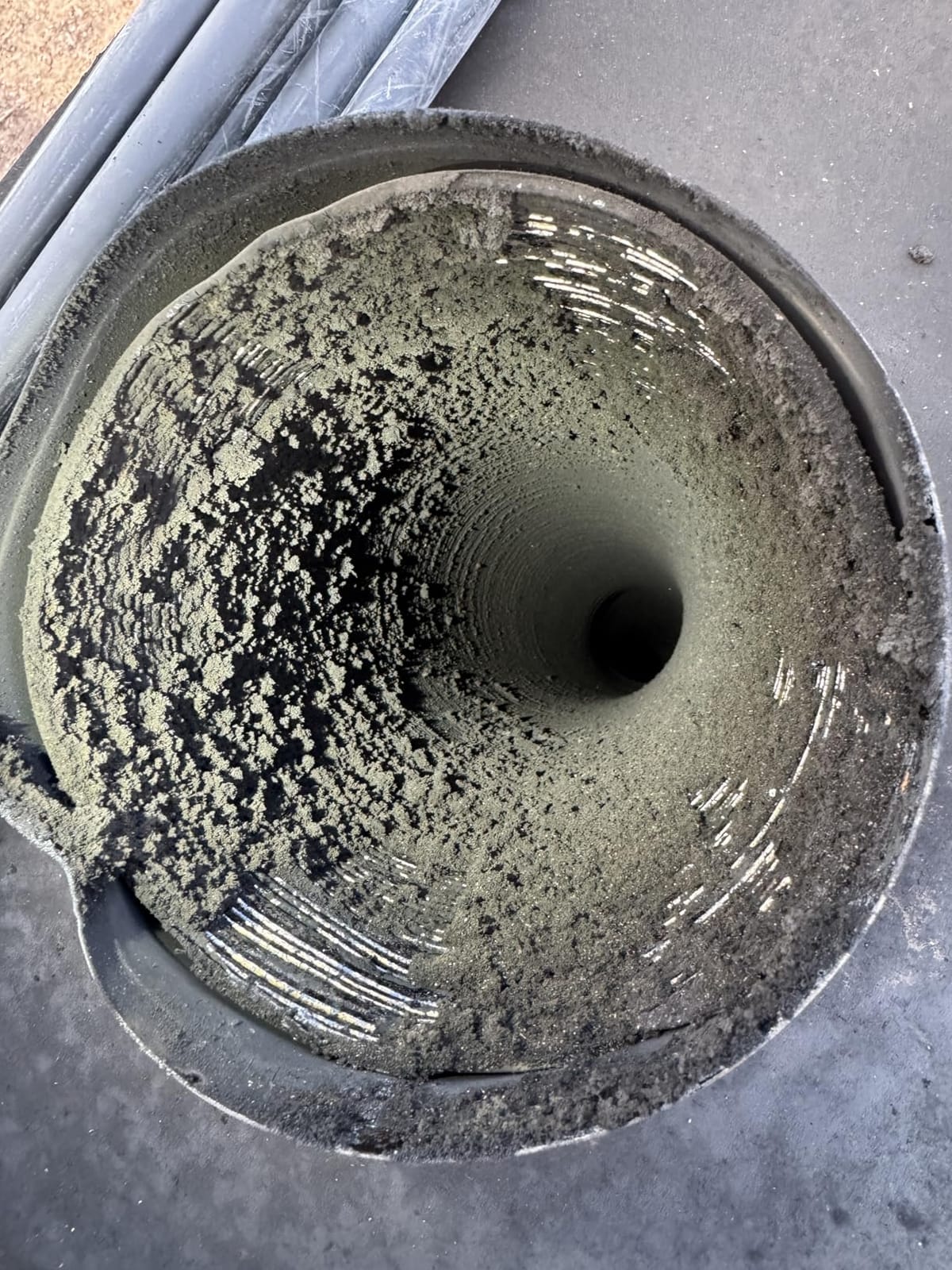 SootEater Rotary Chimney Cleaning System - Gardus RCH205-B Chimney Sweep Kit, Cleans Open Chimneys up to 18' with 6 Flexible 3' Rods, Chimney Cleaning Kit with Trim-to-Fit Spinning Chimney Whip customer photo 1