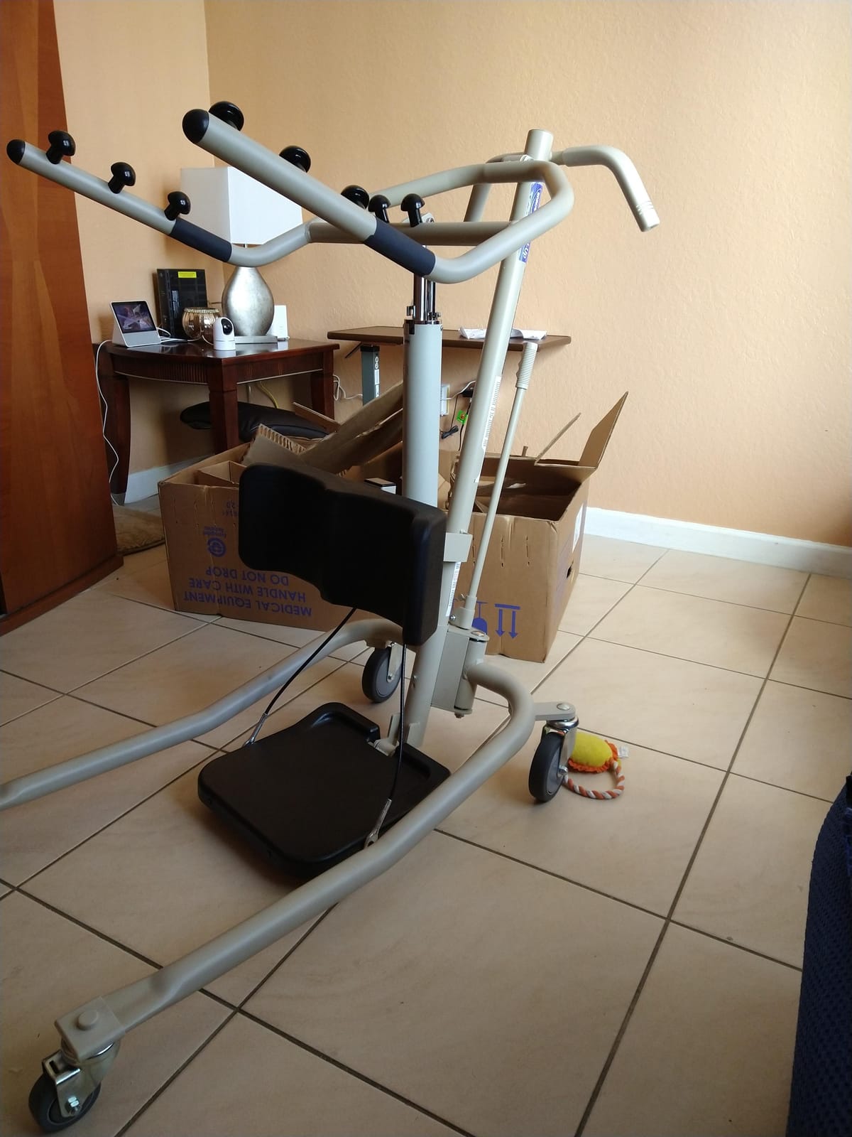 Invacare Sit to Stand Lift for elderly, Hydraulic Stand Assist Lift Aid for Patient, Lift Assist Transfer Device for Elderly Seniors, Adults & Disabled, FSA & HSA eligible customer photo 2