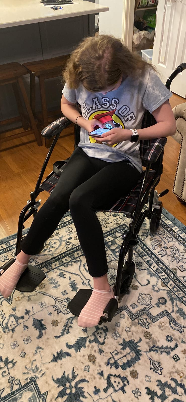 Drive Medical Fly-Lite Ultra Lightweight Folding Transport Wheelchair, Red customer photo 1