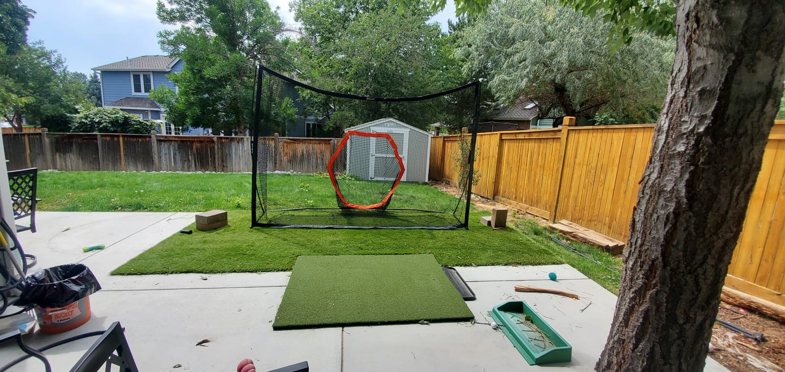 Dura-Pro Premium Turf Indoor/Outdoor Golf Mat. Bonus Tray + 3 Tees customer photo 1