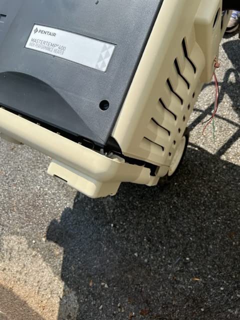 Pentair 460737 MasterTemp High Performance Eco-Friendly Pool Heater, Propane Gas, 400,000 BTU customer photo 1