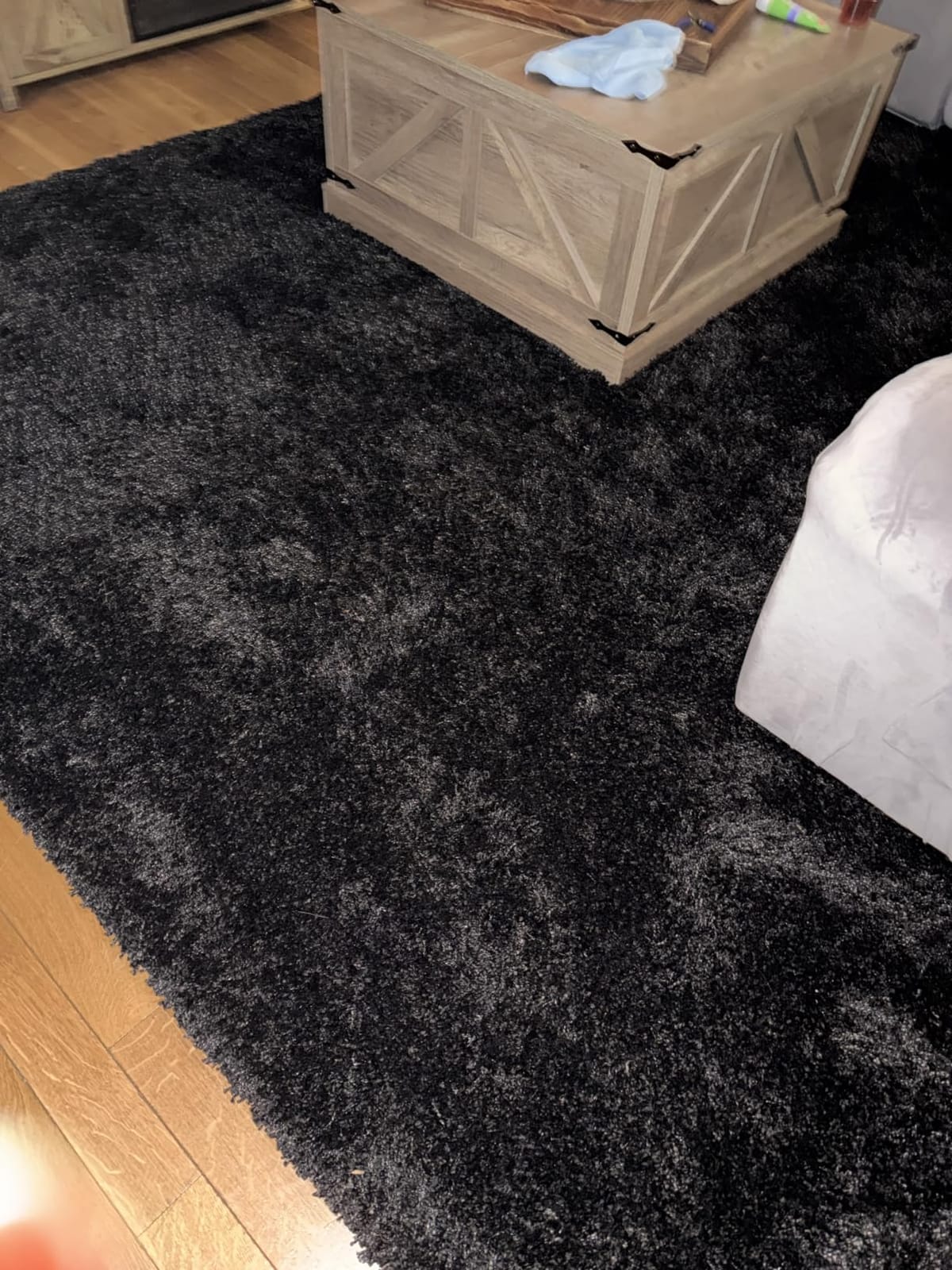 SAFAVIEH Area Rug 8x10 - California Shag Collection - Large - Beige, Non-Shedding & Easy to Clean, Ultra Plush Thick Pile, Ideal for Living Room, Bedroom, Dining Space (SG151-1313) customer photo 1