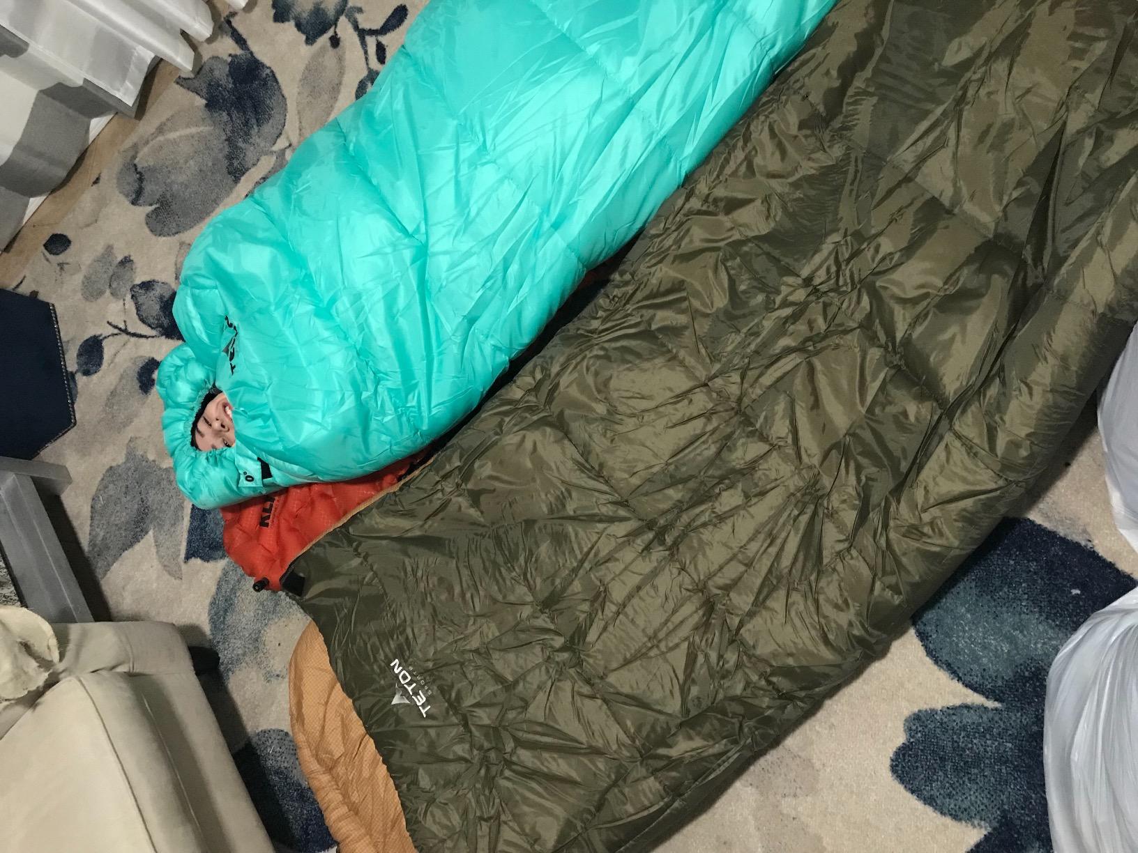 Teton Celsius Regular, 25F, 20F, 0F Degree Sleeping Bags, All Weather Bag for Adults and Kids, Camping Made Easy and Warm, Travel Sack Included customer photo 1