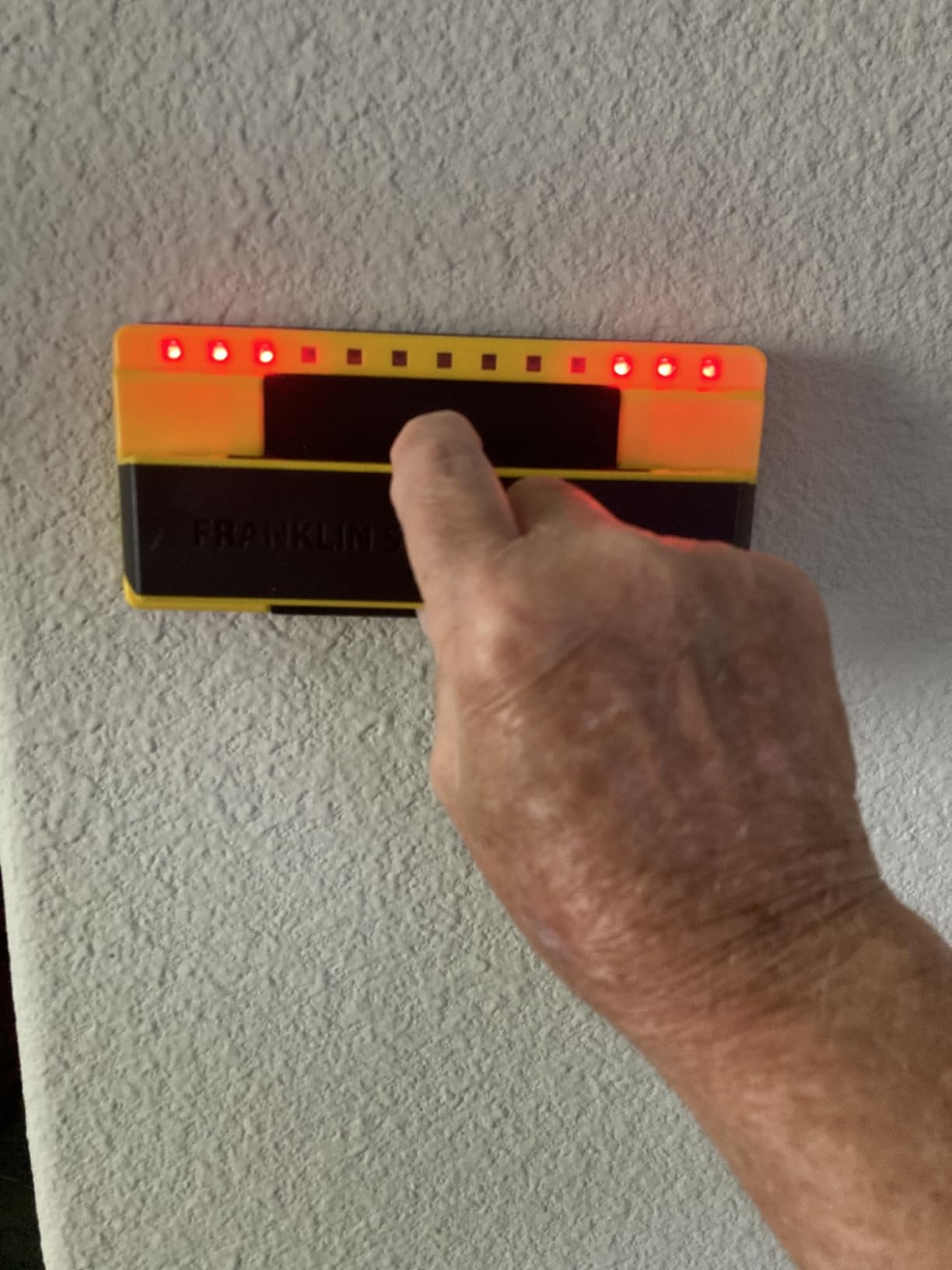 Franklin Sensors ProSensor 710 13-Sensor Stud Finder Wall Scanner | Accurate Wood and Metal Stud Detector, Made in the USA, Shows Full Width of Studs, No Calibration Required customer photo 1
