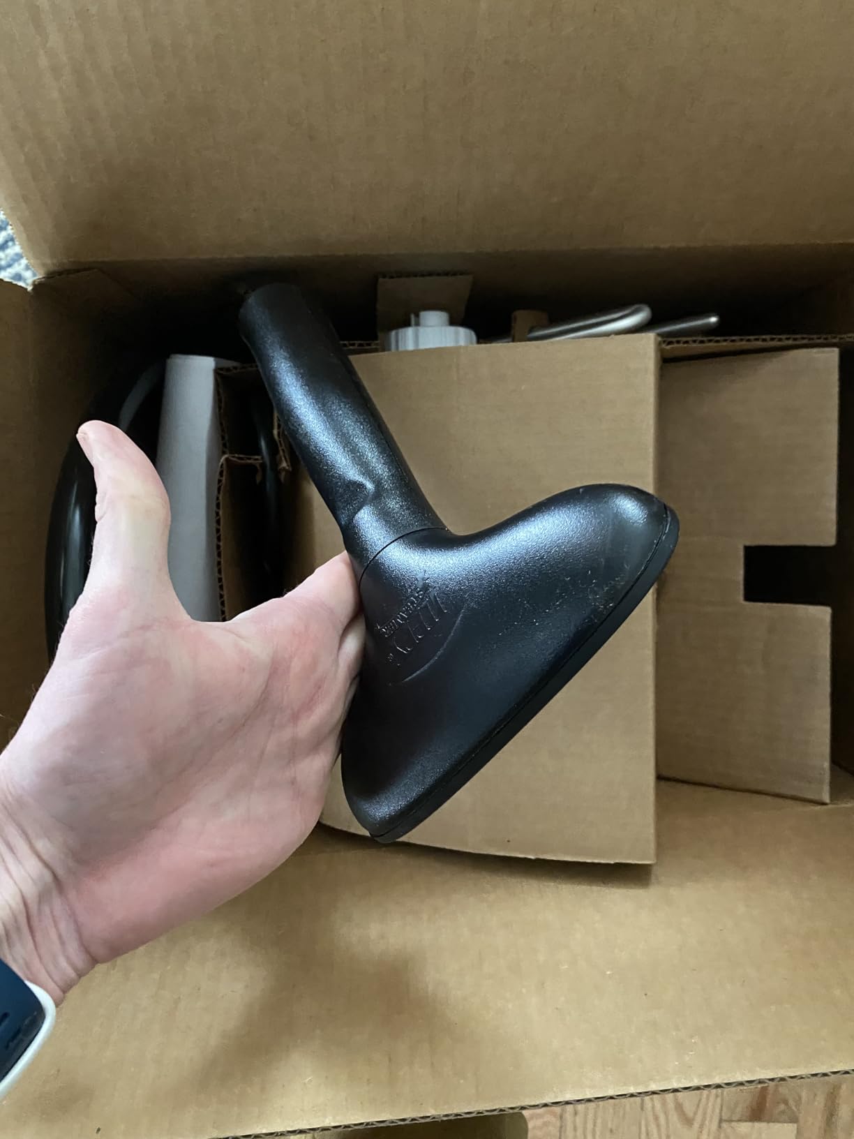 J-2S Jiffy Garment Steamer with Plastic Head and Stainless Steel Face, 120 Volt,Grey customer photo 1