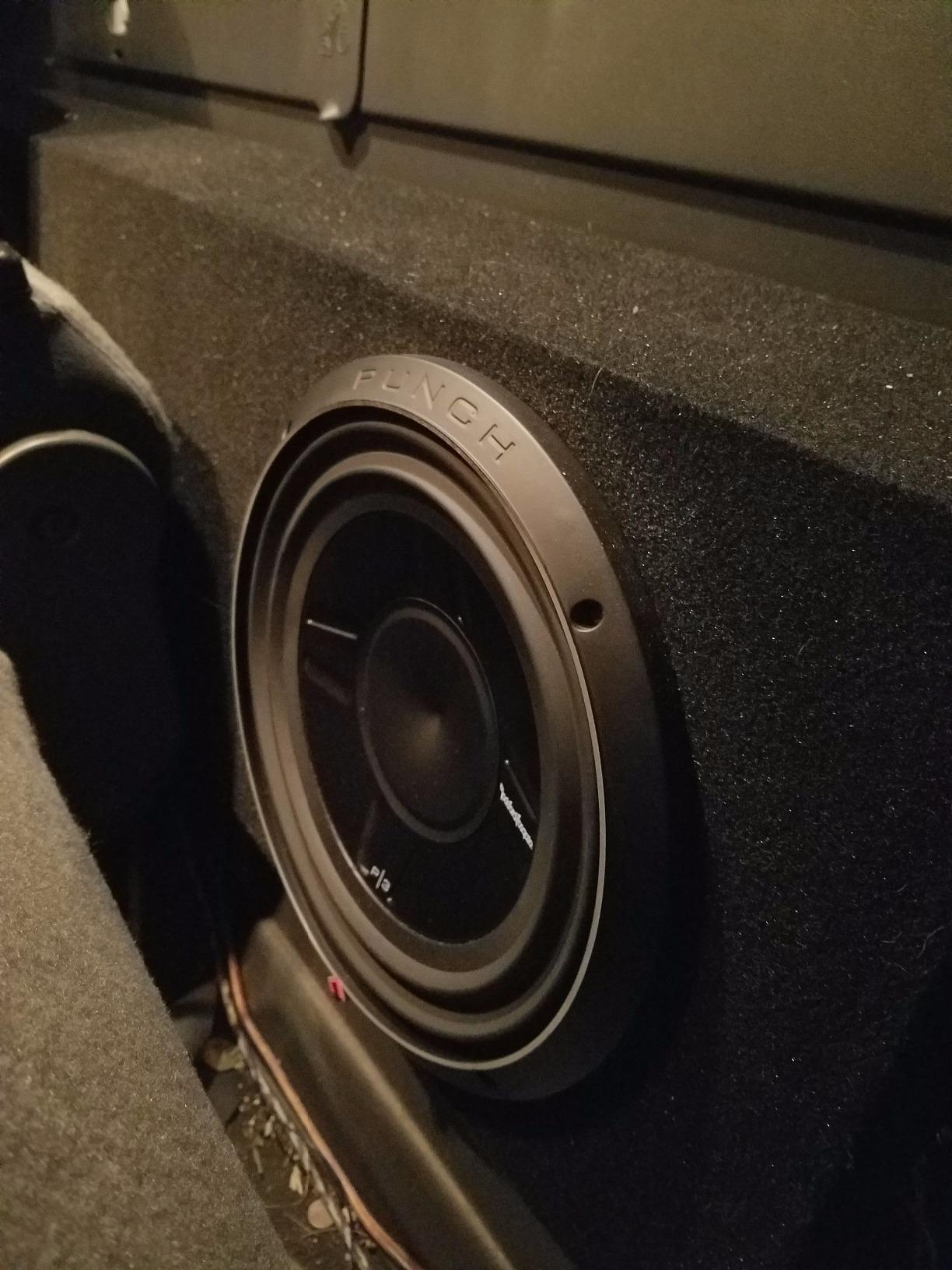 Rockford Fosgate P3SD2-12 P3 Punch Shallow Mount 12-Inch DVC 2-Ohm Subwoofer customer photo 1