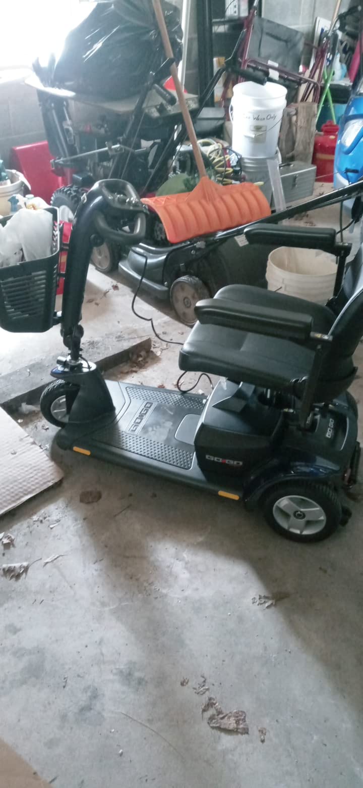 Pride Go-Go Sport 3 Wheel Mobility Scooter - Motorized Electric Medical Carts for Seniors, Handicapped, or Disabled Adults with Free Challenger Mobility Accessory customer photo 1