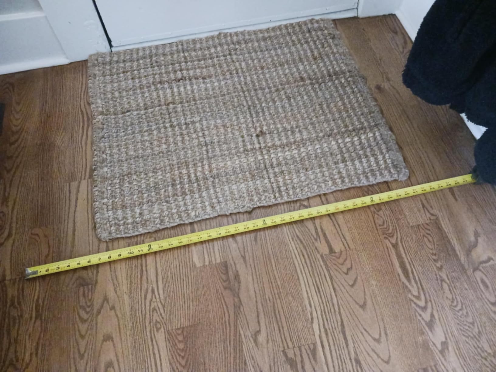 SAFAVIEH Natural Fiber Collection Area Rug - 5' x 8', Natural, Handmade Farmhouse Jute, Ideal for High Traffic Areas in Living Room, Bedroom (NF730C) customer photo 2