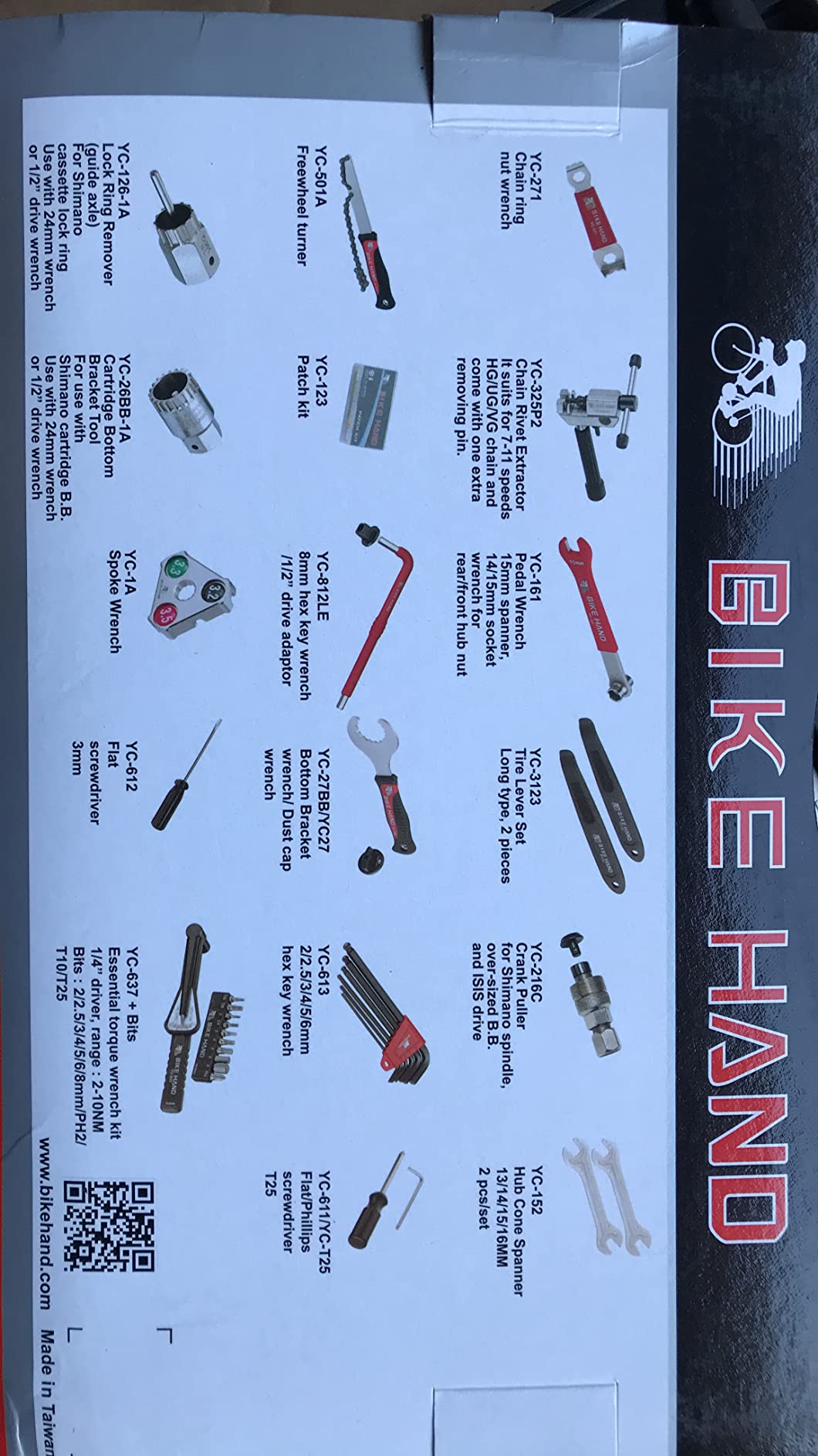BIKEHAND 18 Piece Bike Bicycle Repair Tool Kit Set - Great Bike Maintenance Tools for Mountain & Road Bike -Bike Tools Set Complete with Torque Wrench customer photo 1