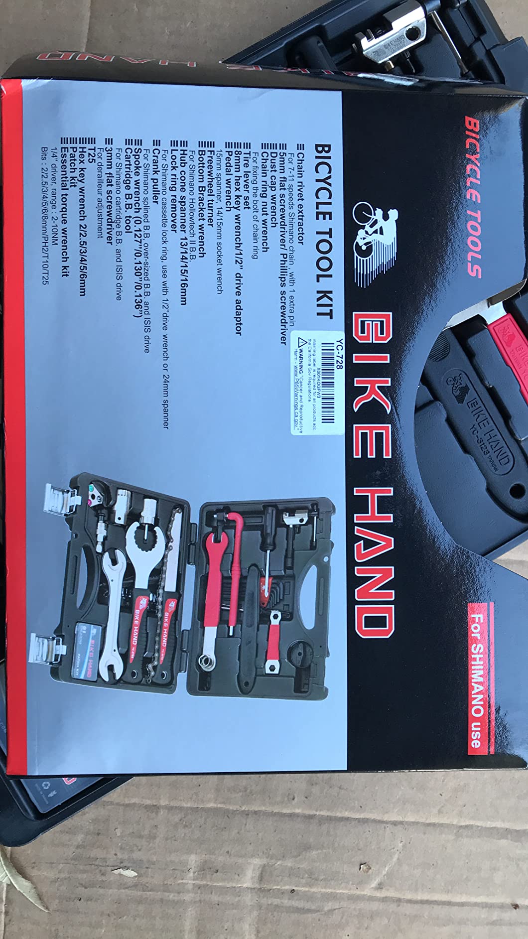 BIKEHAND 18 Piece Bike Bicycle Repair Tool Kit Set - Great Bike Maintenance Tools for Mountain & Road Bike -Bike Tools Set Complete with Torque Wrench customer photo 2