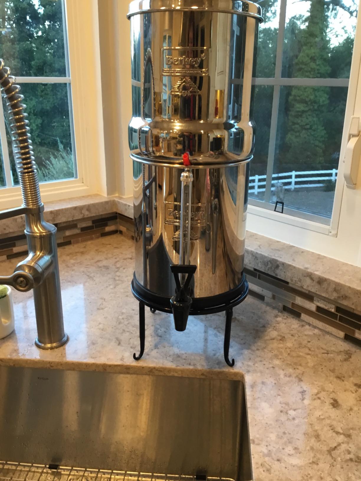 Big Berkey 2.25 Gal Gravity Water Filter System with BB9-2 Filters customer photo 2