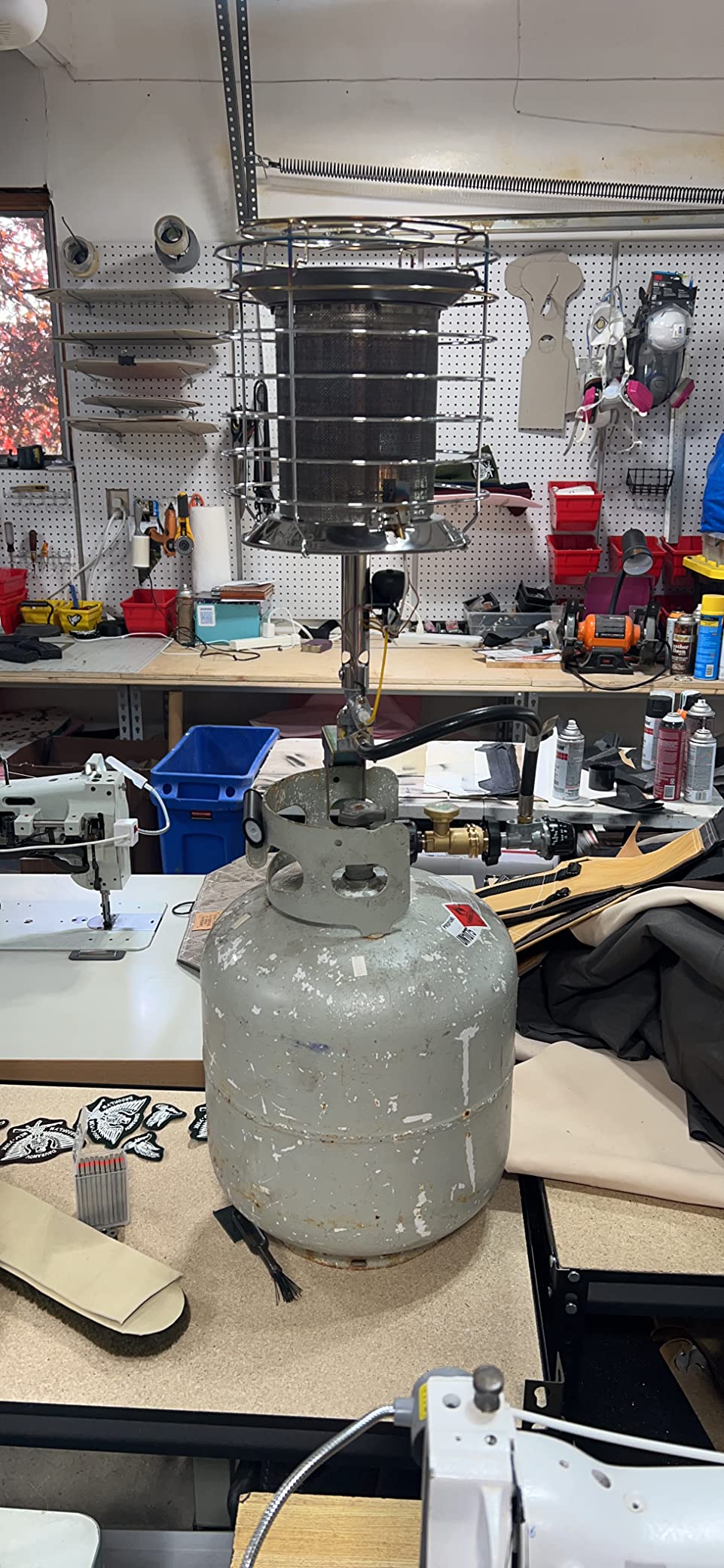 Dura Heat TT-360 Propane(LP) 360 Degree Tank Top Heater, Length: 8.9in, Width: 8.9in, Height: 20.24in,Silver customer photo 2
