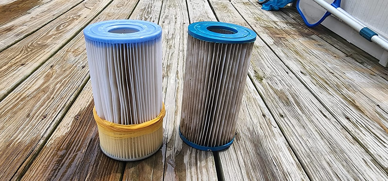 INTEX 29002E Type A Pool Filter Cartridge: for INTEX Filter Pumps – Easy-to-Clean – Dacron Paper – Efficient Filtration – Two Pack customer photo 1