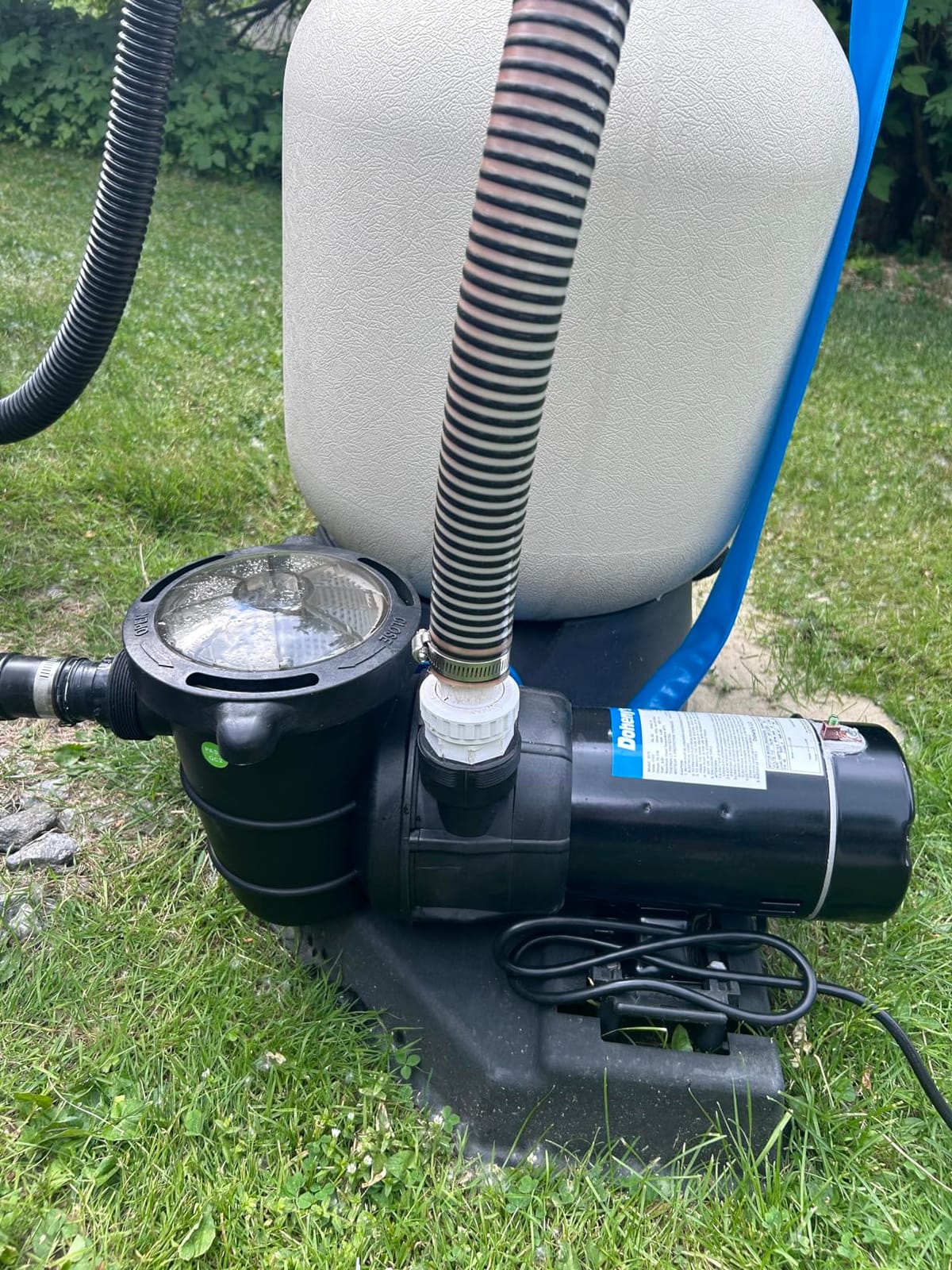 Doheny's 1 HP Above Ground Swimming Pool Pump, 115V, 75 GPM customer photo 1