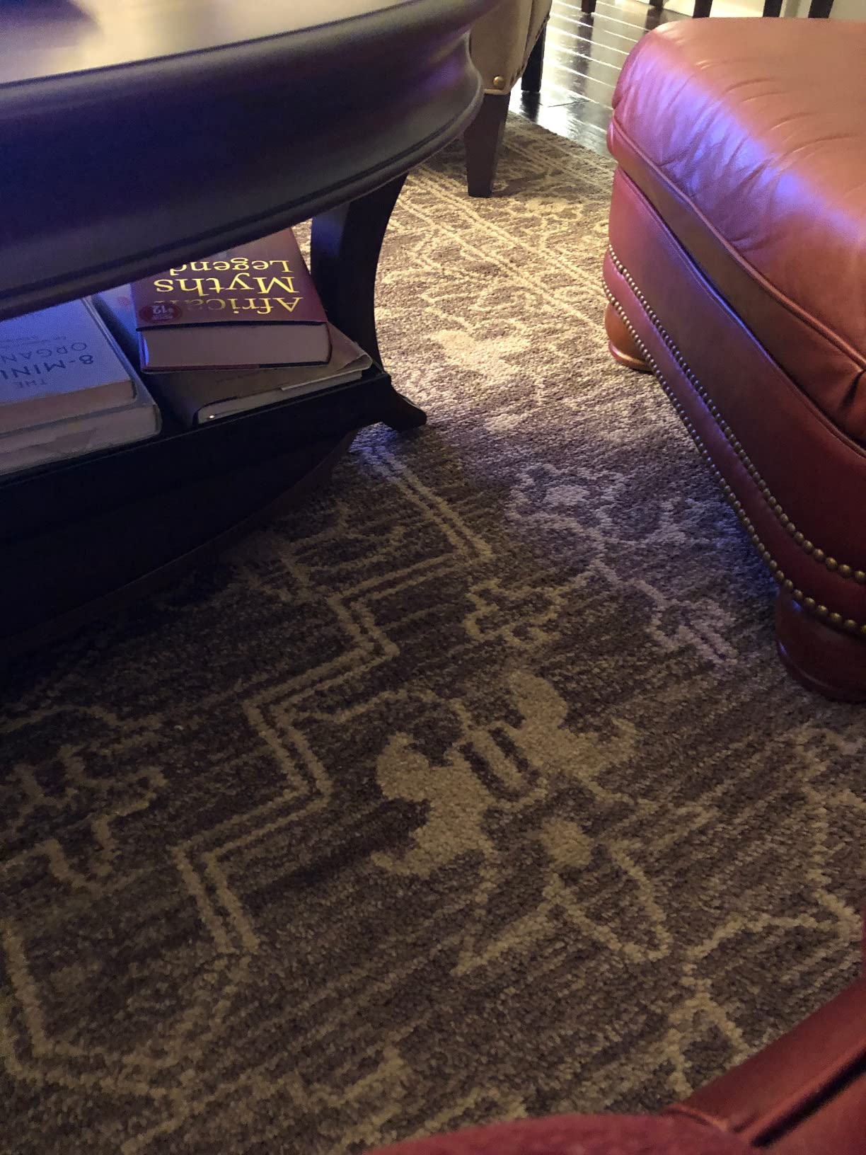 SAFAVIEH Kenya Collection Area Rug - 9' x 12', Brown & Beige, Hand-Knotted Wool, Ideal for High Traffic Areas in Living Room, Bedroom (KNY682A) customer photo 1